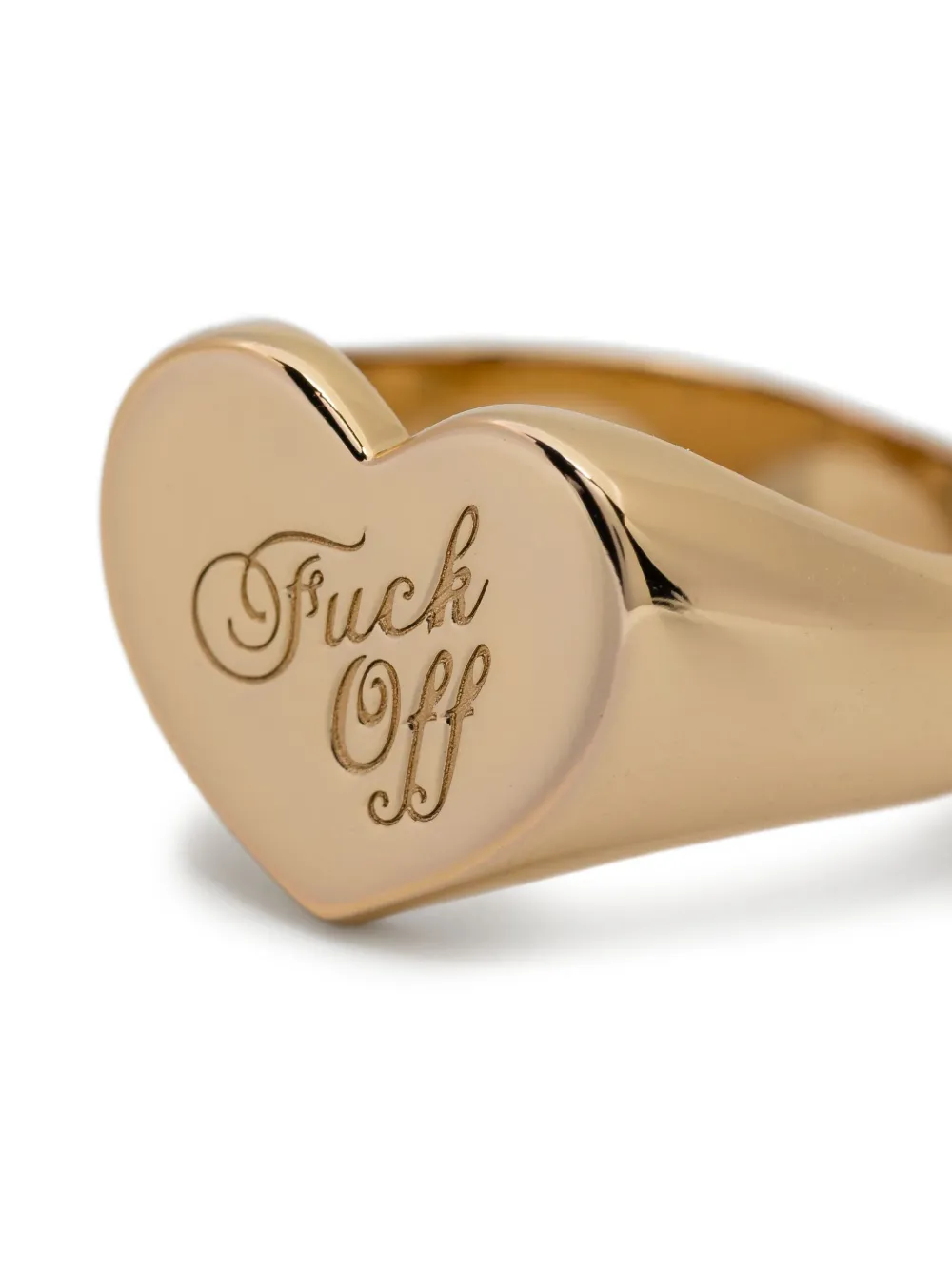 Stolen Girlfriends Club Warme Welcome Heart ring - Goud