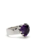 Stolen Girlfriends Club Love Claw amethyst ring - Purple