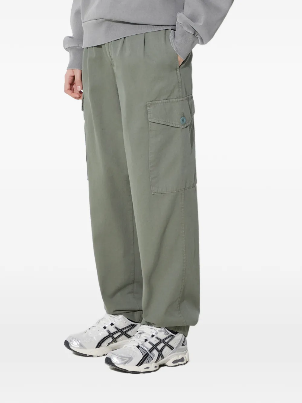  Carhartt Wip Cargo-pocket Trousers - Green 