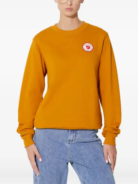 Fjällräven logo-patch sweatshirt