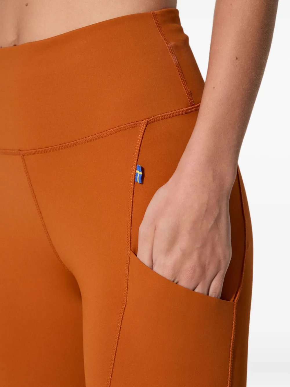 Elasticated-Waistband Leggings