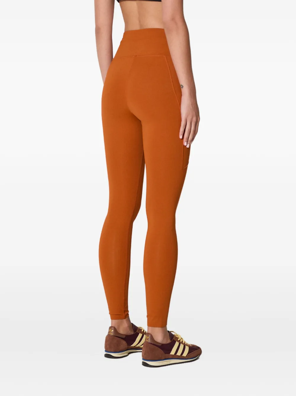 Elasticated-Waistband Leggings