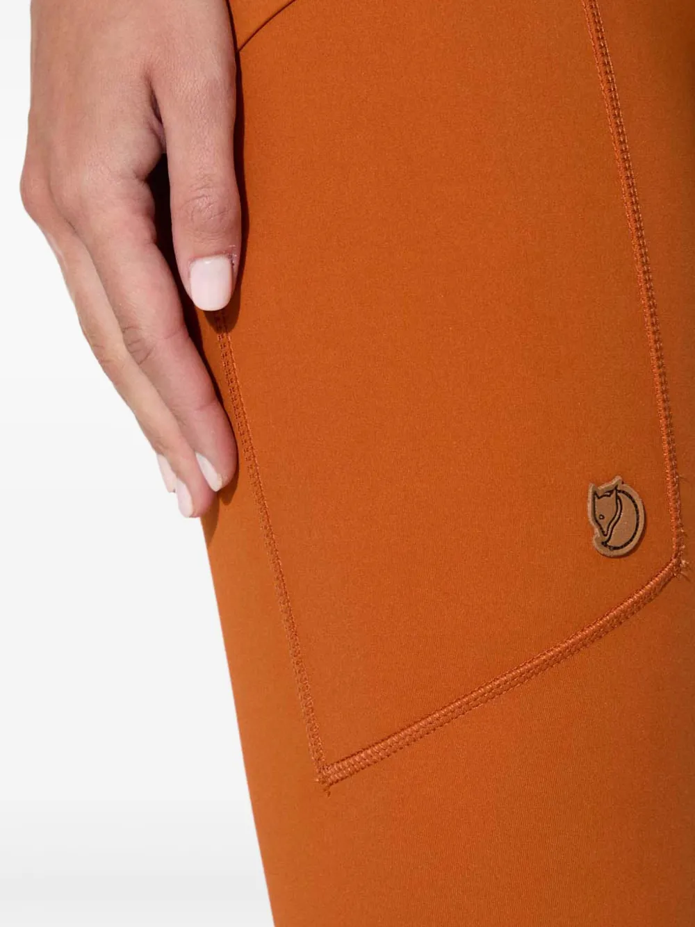 Elasticated-Waistband Leggings