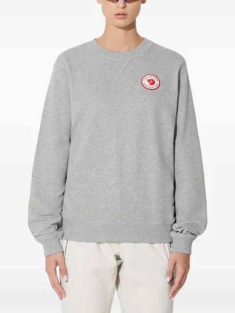 Fjällräven logo-patch sweatshirt
