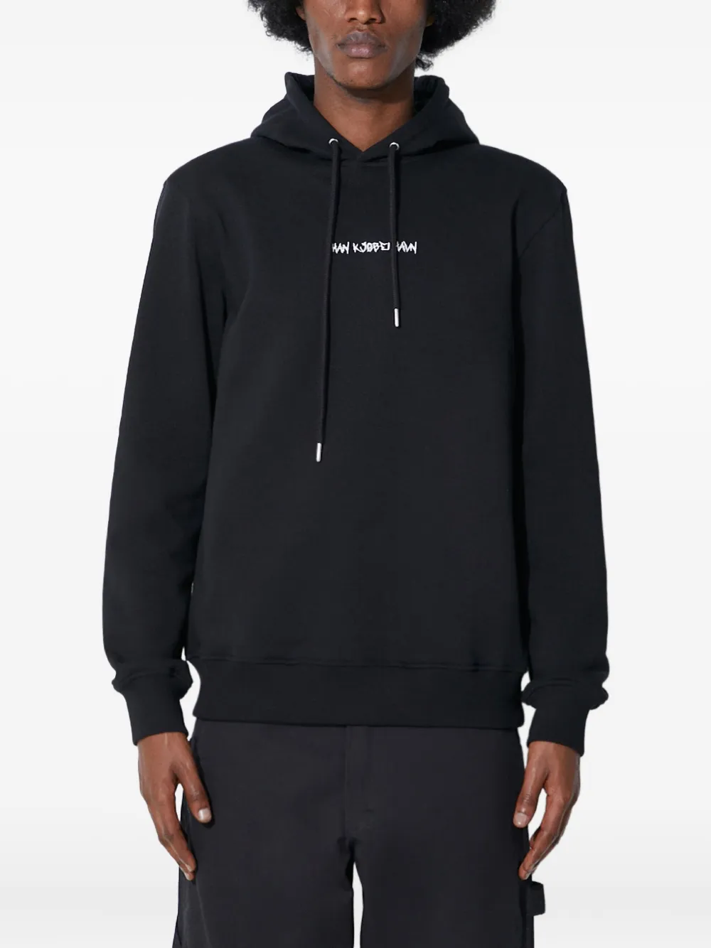 Han Kjøbenhavn drawstring hoodie - Nero