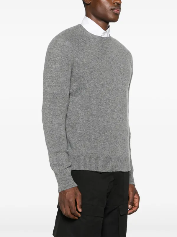JIL SANDER グレー系 クルーネックセーター　ニット Jil Sander クルーネック セーター | グレー | FARFETCH JP