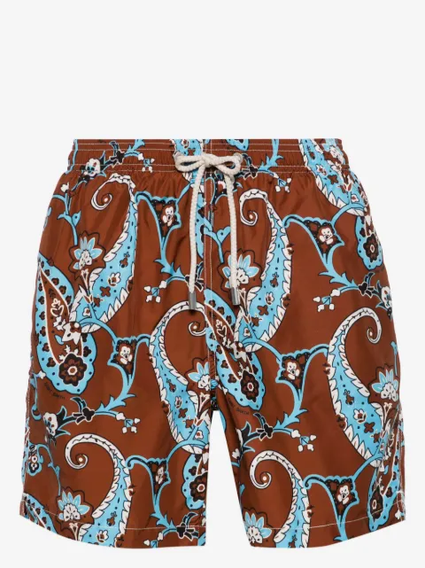 MC2 Saint Barth Lighting Indie Vibe-print swim shorts