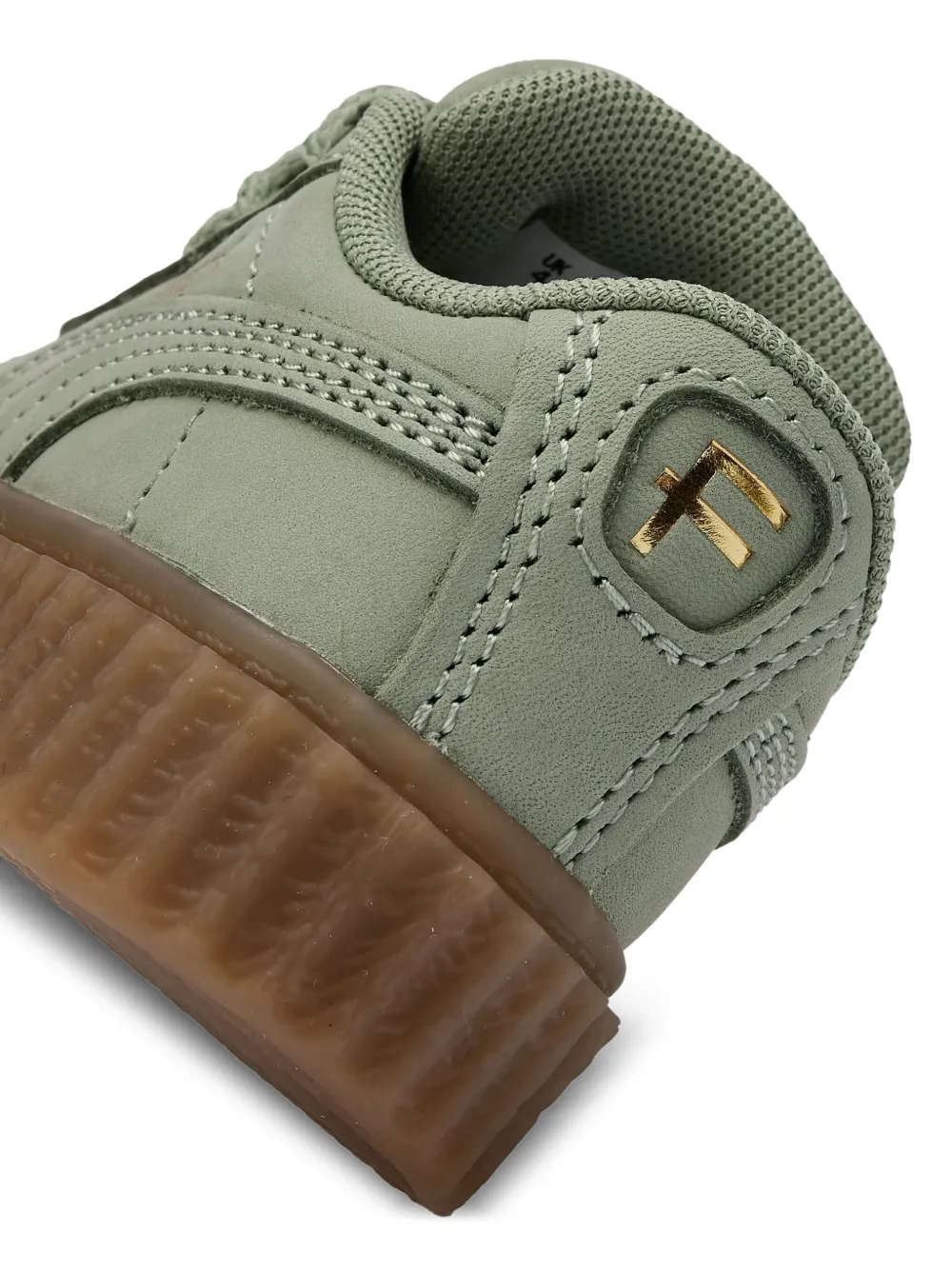 Puma Kids x Fenty Phatty Creeper sneakers met plateauzool Groen