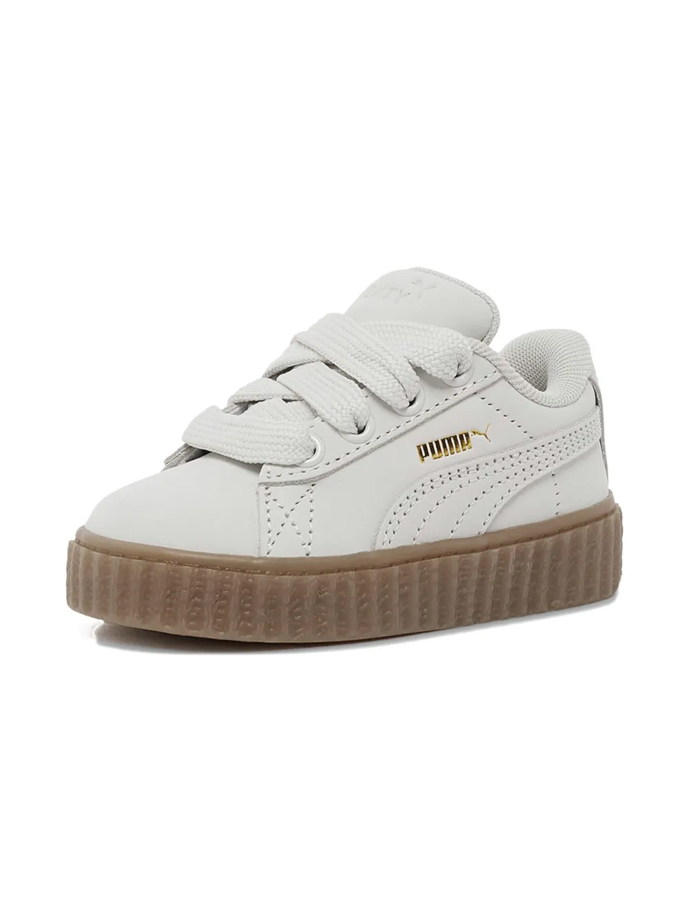 Puma Babies' X Fenty Phatty Creeper Lace-up Sneakers In White