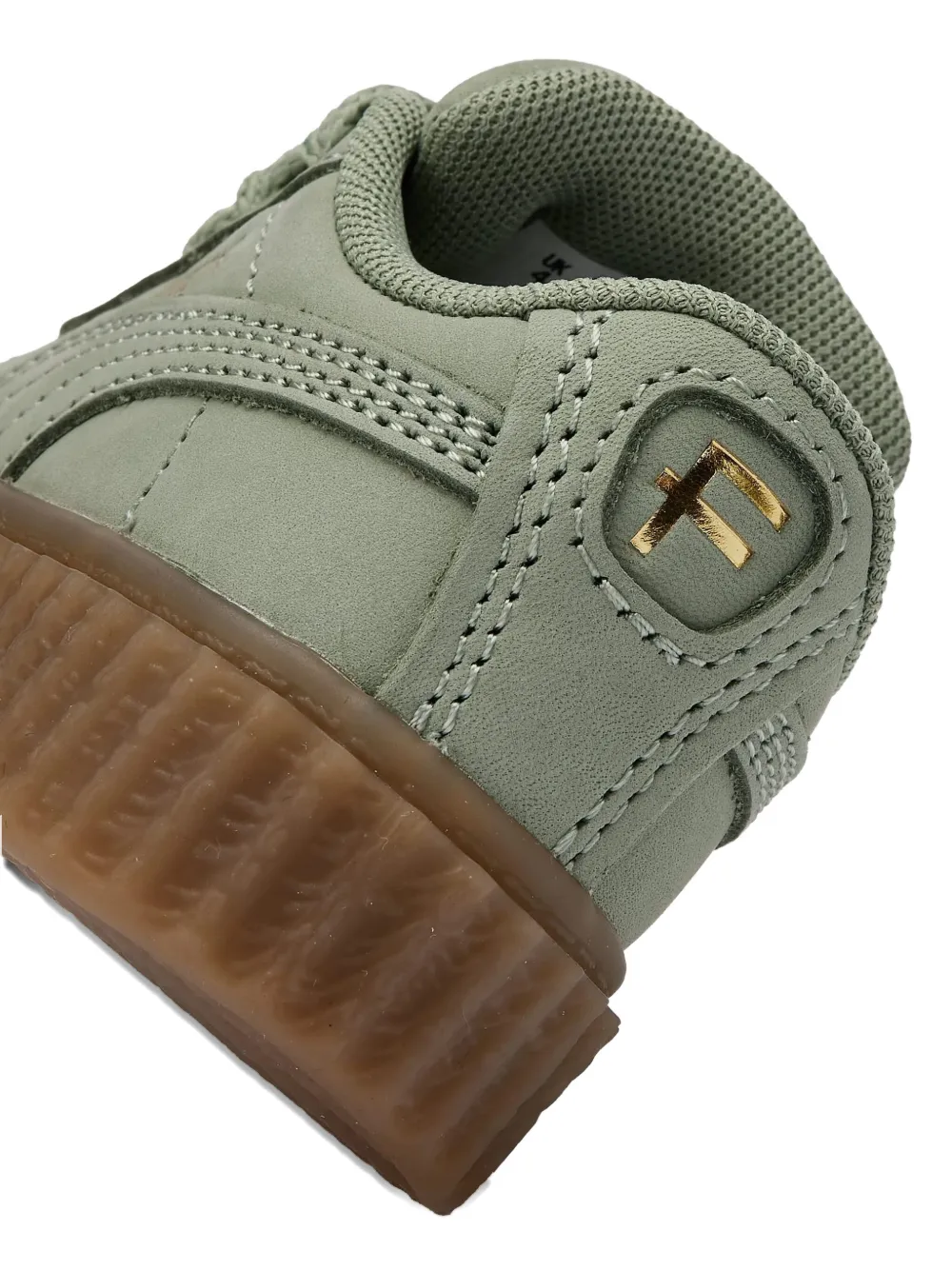 Puma Kids x Fenty Creeper Phatty lace-up platform sneakers Green