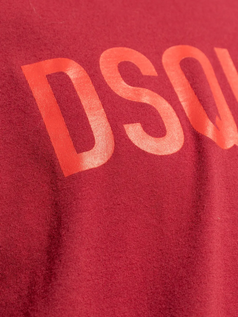 DSQUARED2 T-shirt met logoprint Rood