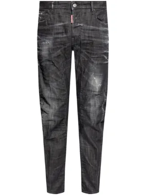 Dsquared2（ディースクエアード）メンズ スリムジーンズ - FARFETCH
