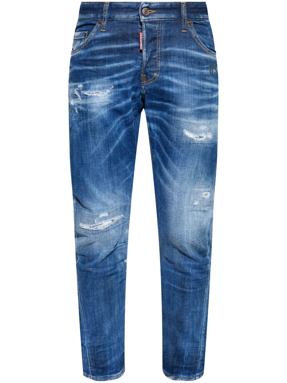 DSQUARED2 SEXY TWIST DISTRESSED JEANS 