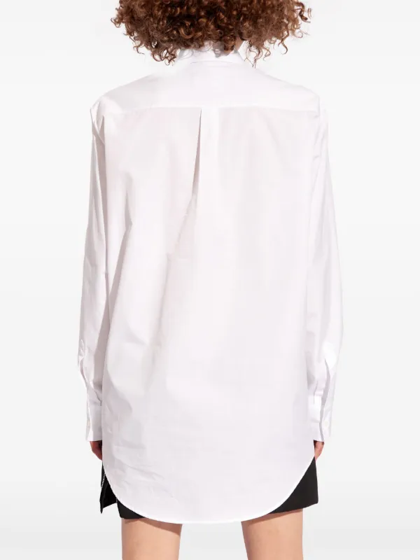★送料関税込★【D SQUARED2】オーバーサイズシャツ DSQUARED2 オーバーサイズ シャツ | ホワイト | FARFETCH JP