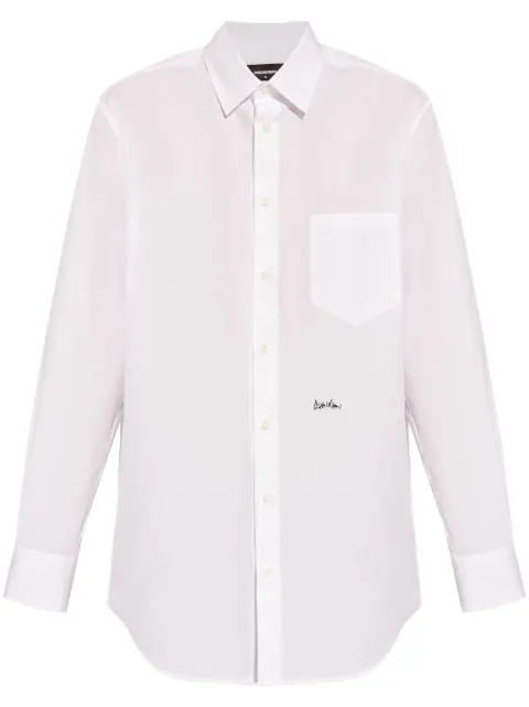 DSQUARED2 oversized cotton shirt Women