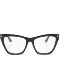 TOM FORD Eyewear wayfarer-frame glasses - Black