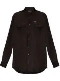 DSQUARED2 silk button up shirt - Black