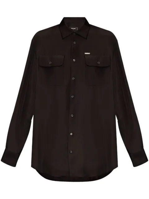 DSQUARED2 silk button up shirt Women