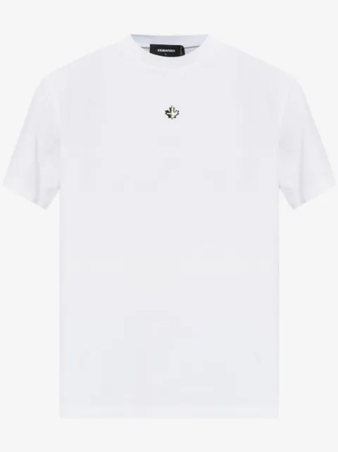 DSQUARED2 logo-appliquéd cotton T-shirt