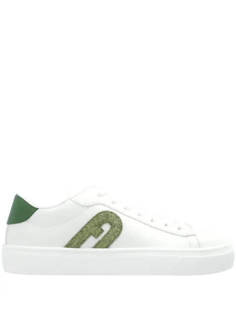 Furla leather low-top sneakers