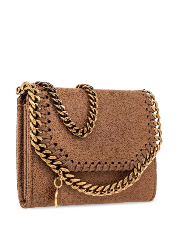 ショルダーバッグ・ポシェット Stella McCartney Wallet on chain 'Falabella' Stella McCartney Falabella Small Eco Shiny Wallet on Chain
