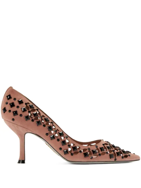 René Caovilla 80mm Trifora pumps