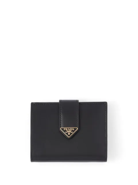 Prada cartera con logo triangular
