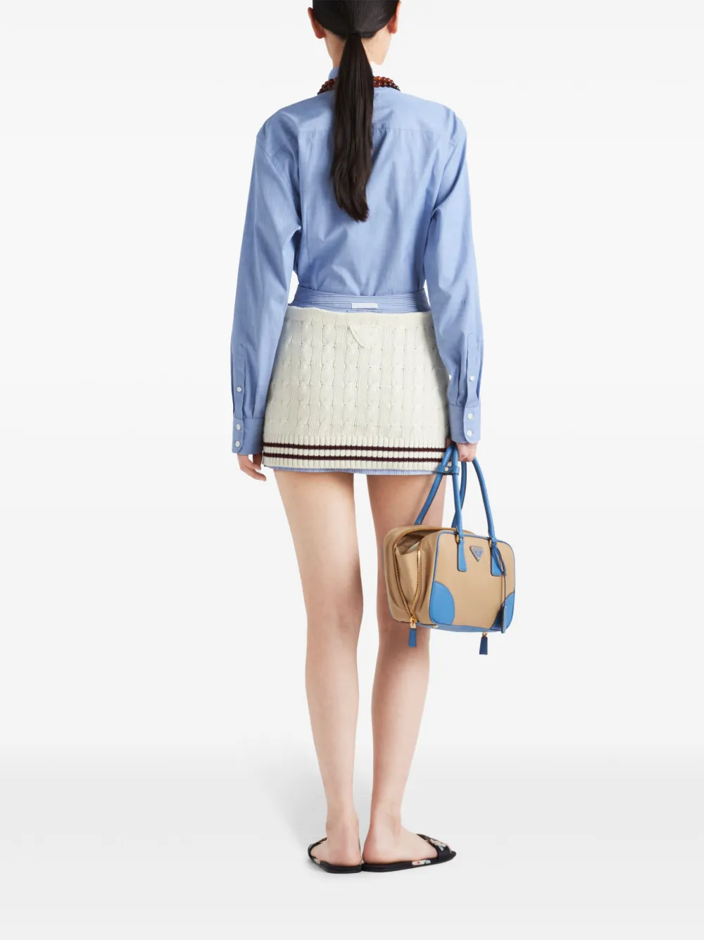 Prada Katoenen overhemd Blauw