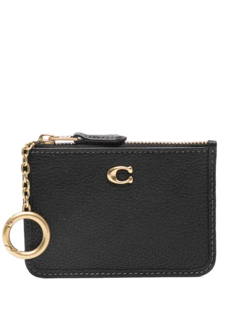 Coach mini Skinny Id leather wallet