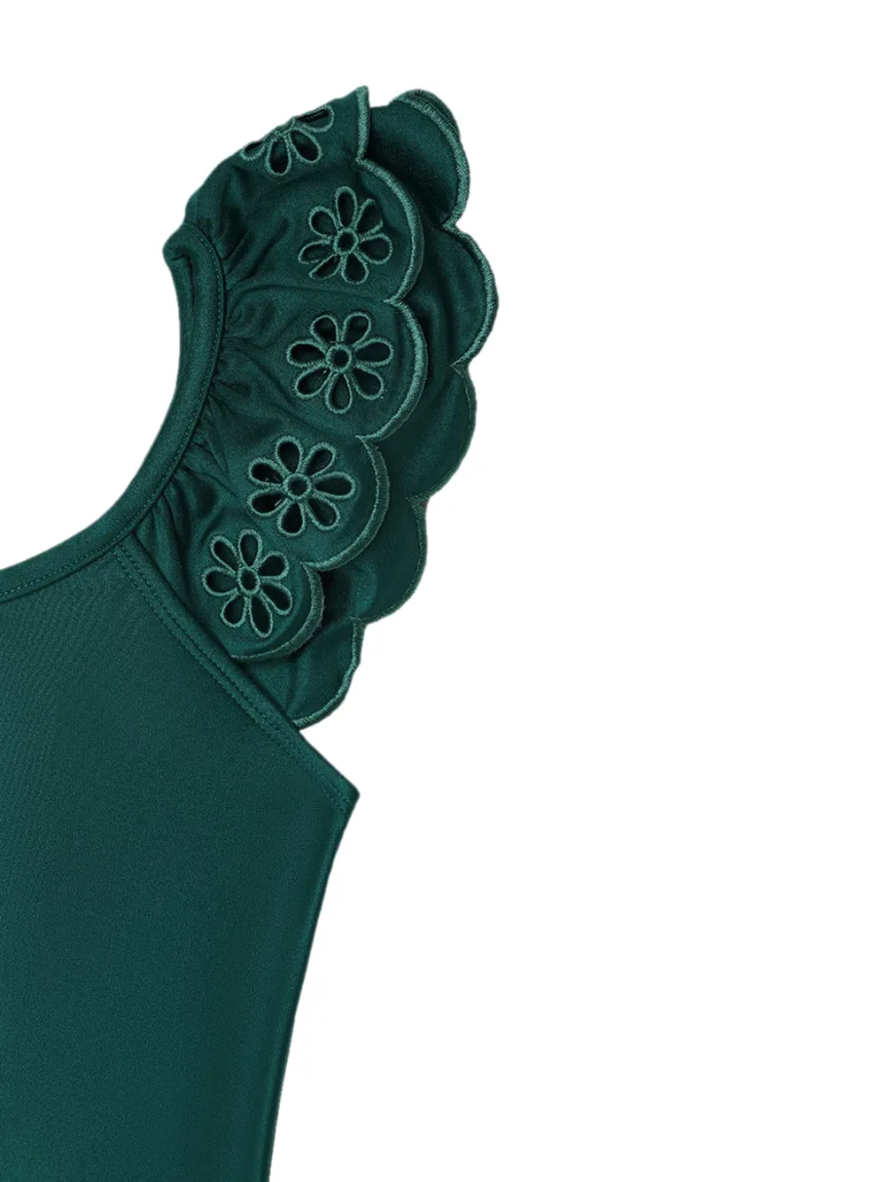 ZIMMERMANN Kids Ottie badpak met borduurwerk Groen