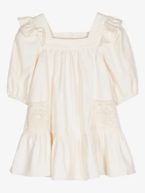 ZIMMERMANN Kids Halliday denim dress