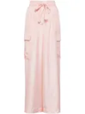 ZIMMERMANN Halliday silk cargo trousers - Pink
