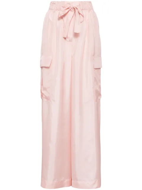 ZIMMERMANN Halliday silk cargo trousers