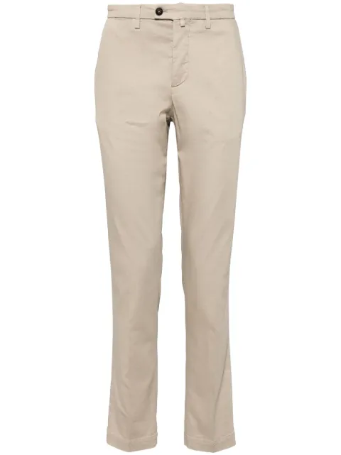 Corneliani pantalones chinos con diseño recto