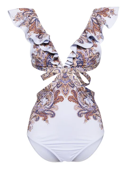 ZIMMERMANN Ottie ruffled swimsuit
