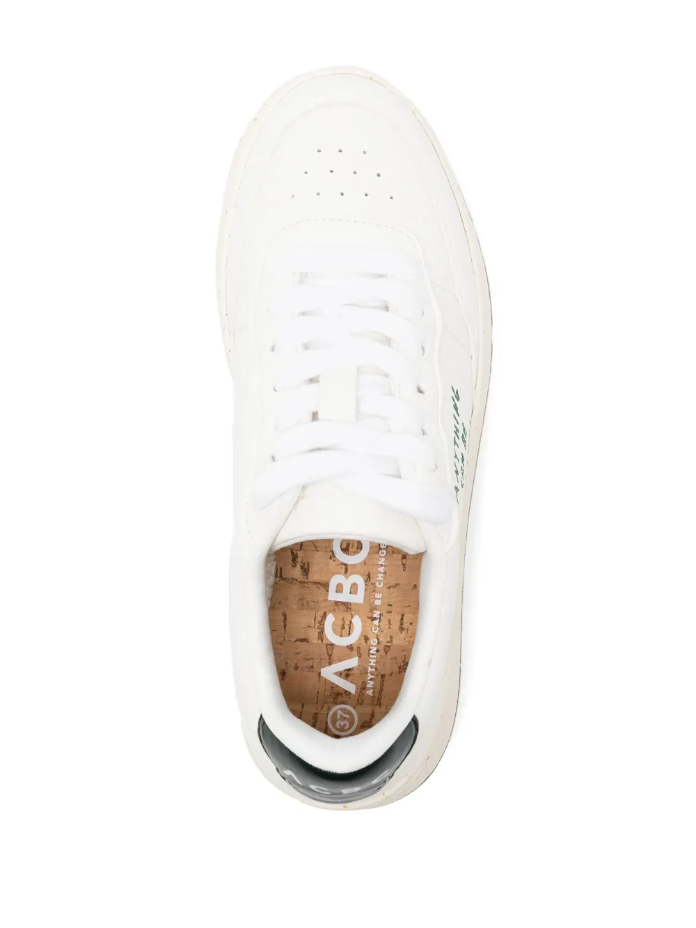 ACBC Evergreen logo-print sneakers White