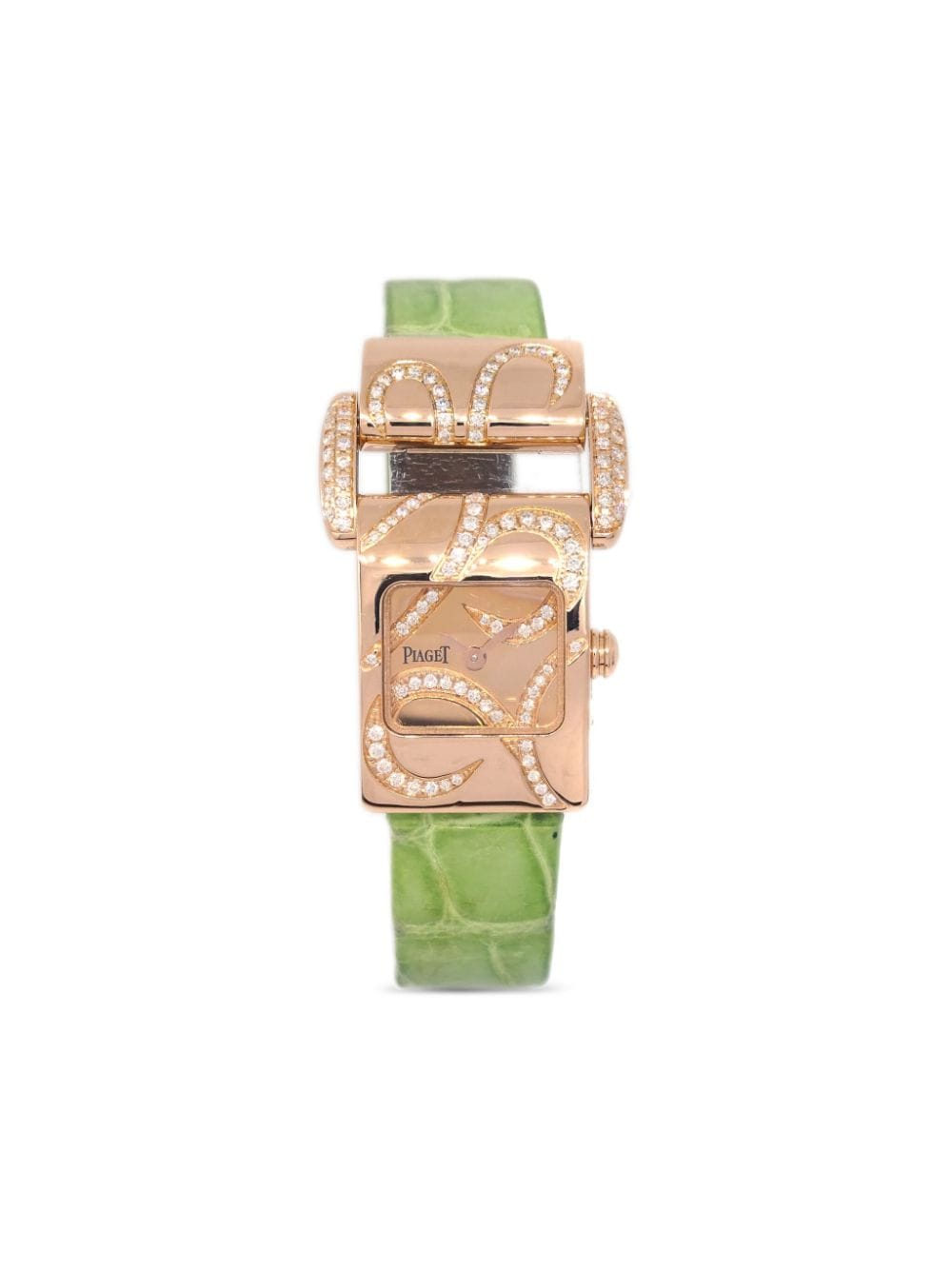 Pre-owned Piaget 1980-1990s  Miss Protocole 25mm In Gold