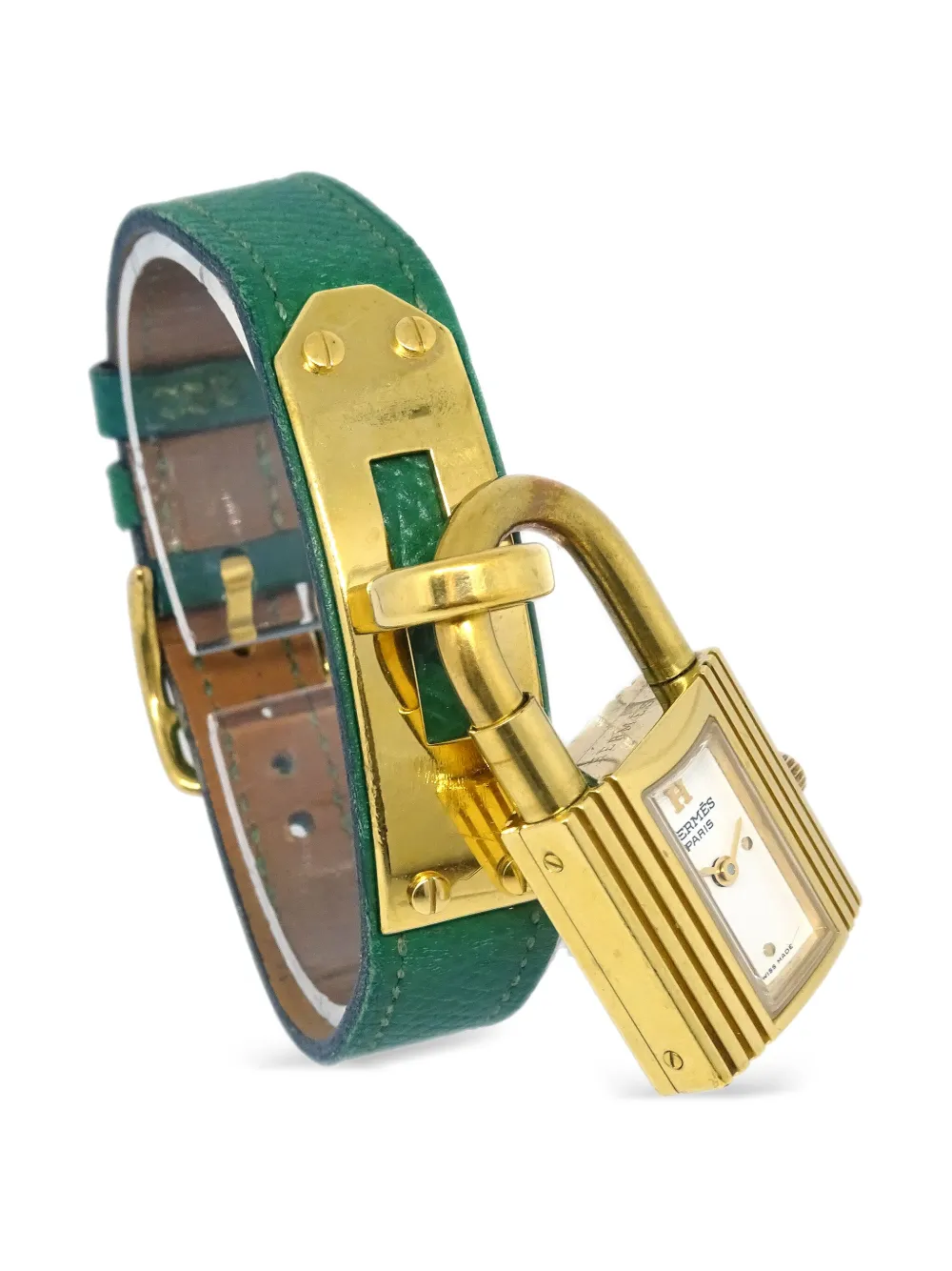 Hermès Pre-Owned 1998 pre-owned Kelly Cadena horloge - Goud
