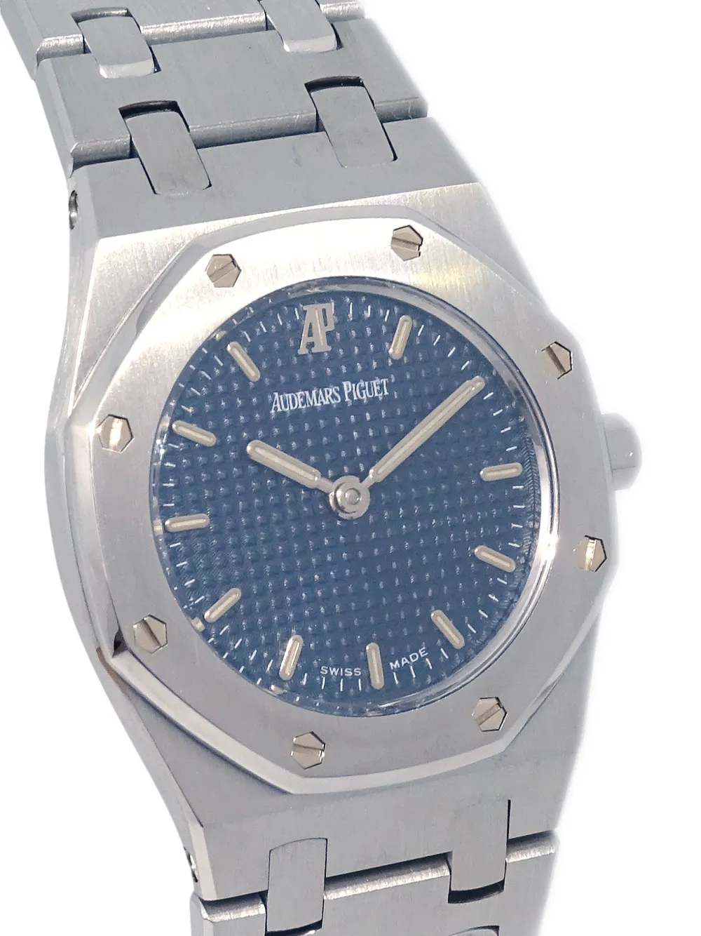 Audemars Piguet 1980-1990s pre-owned Royal Oak 25 mm horloge - Blauw