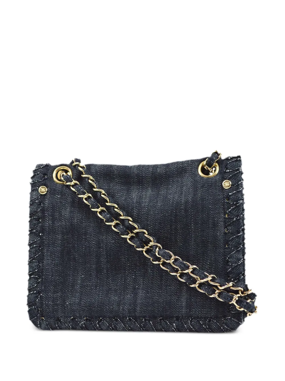 CHANEL Pre-Owned 2006 2.55 Night Flight schoudertas - Blauw