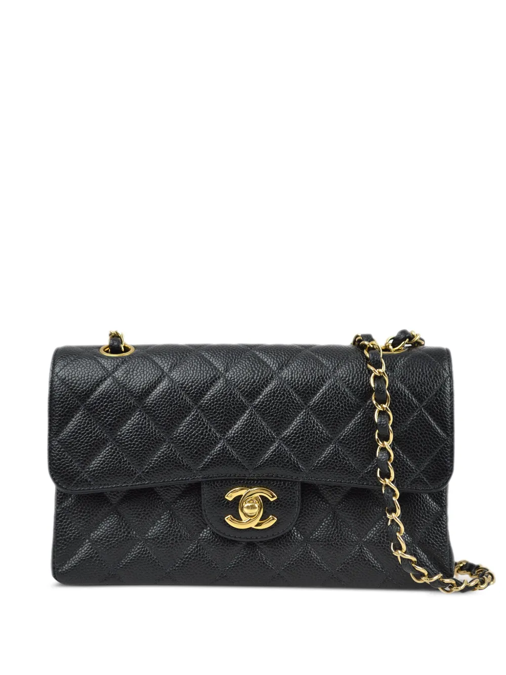 Image 1 of CHANEL Pre-Owned 2002 small Double Flap shoulder bag