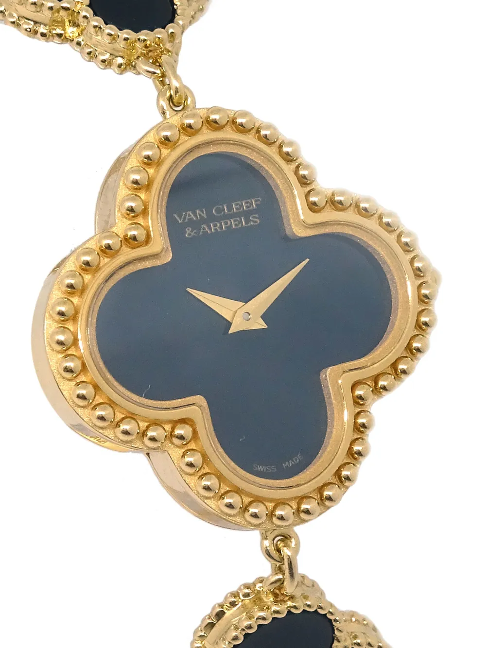 Van Cleef & Arpels 2000 pre-owned Alhambra 25mm - Zwart