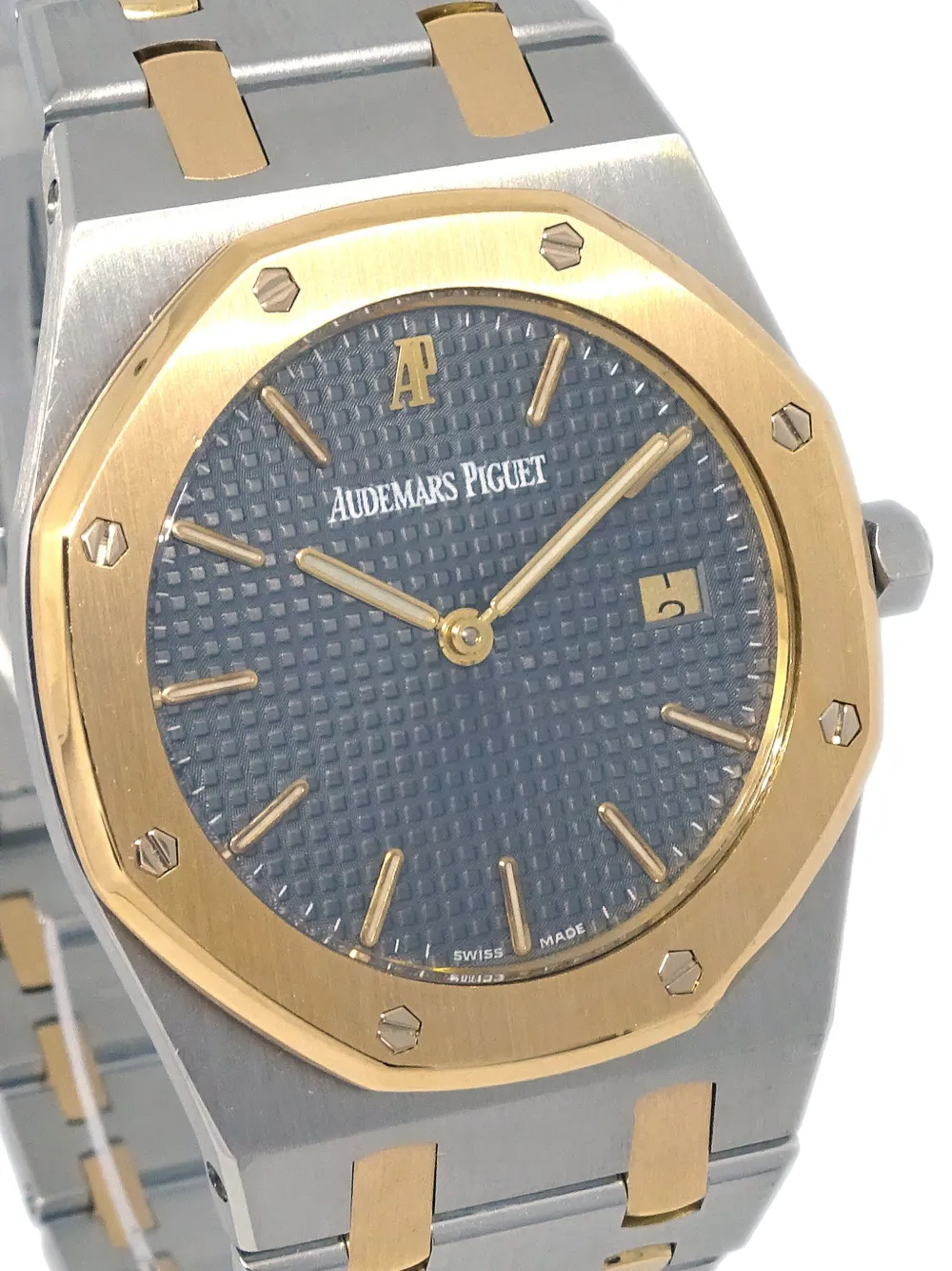 Audemars Piguet 1980-1990 pre-owned Royal Oak horloge 33 mm - Blauw