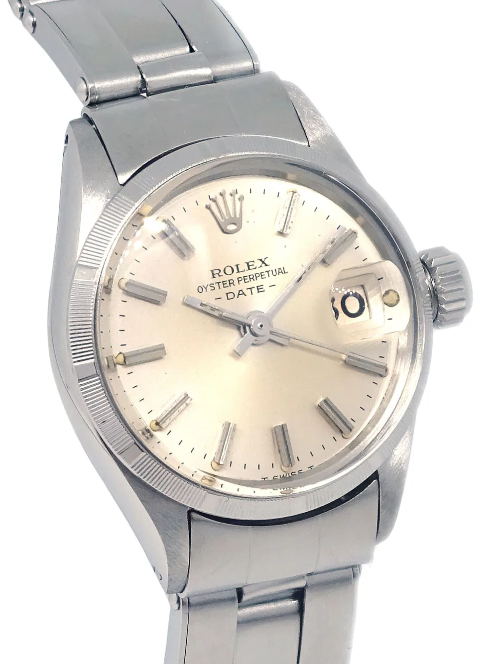 Rolex 1966 Date 25 mm horloge - Zilver
