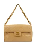 CHANEL Pre-Owned 2000 CC turn-lock shoulder bag - Neutrals