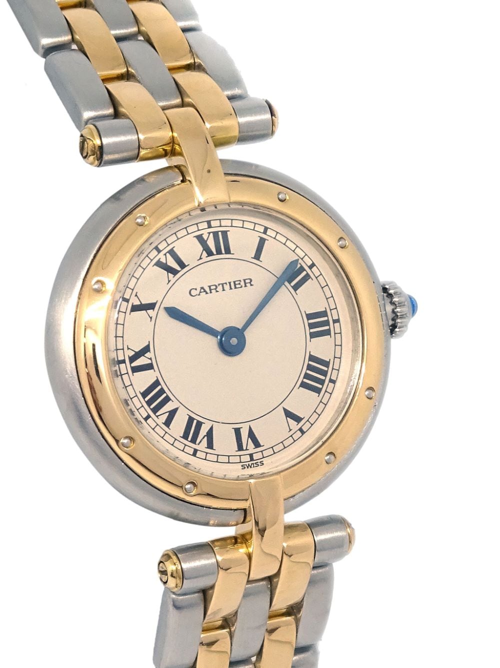 Cartier 1980-1990s pre-owned Panthère Vendôme SM 24 mm horloge - Beige