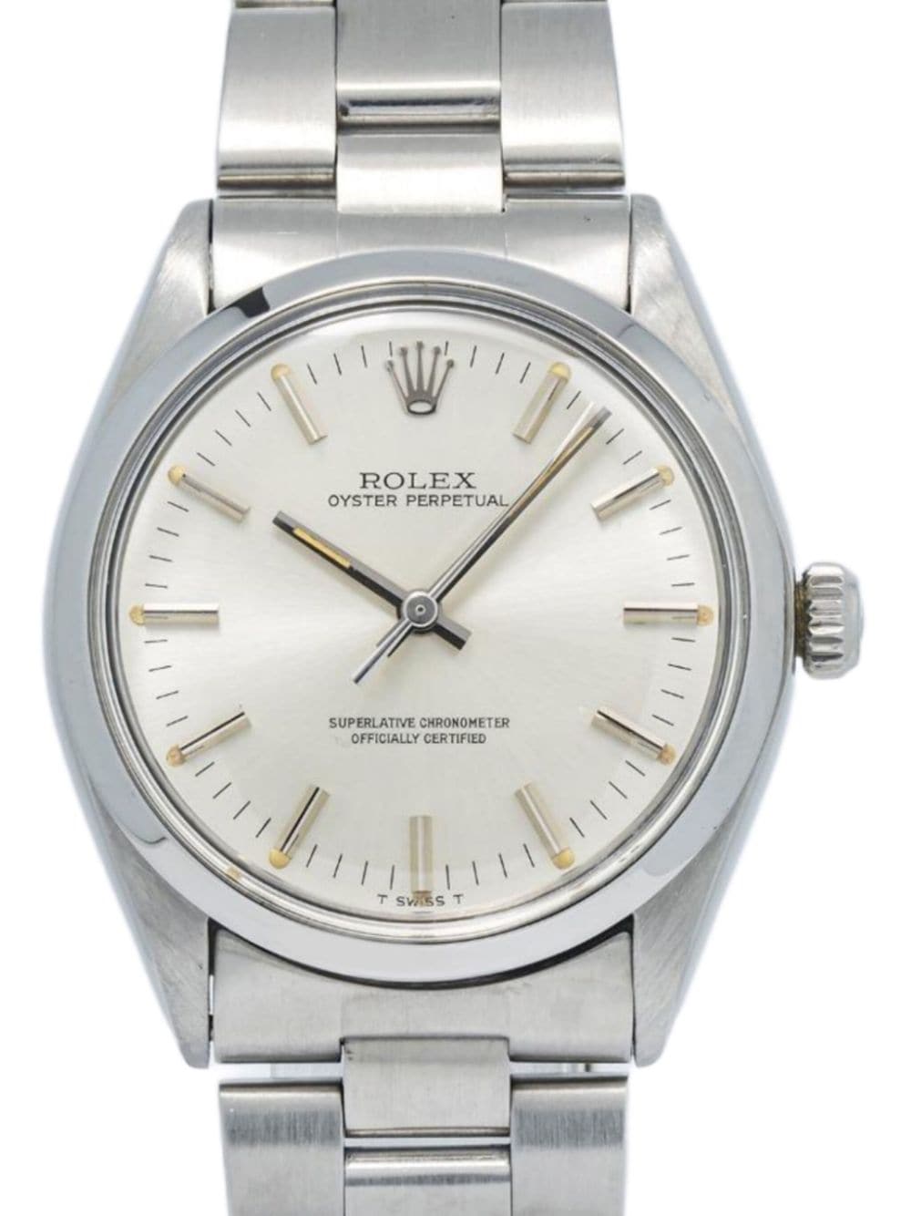 Rolex Pre-owned Oyster Perpetual horloge 34 mm - Wit