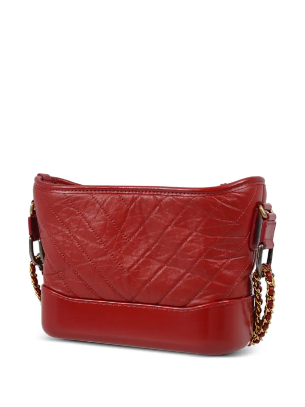 CHANEL Pre-Owned 2019 Gabrielle kleine schoudertas - Rood