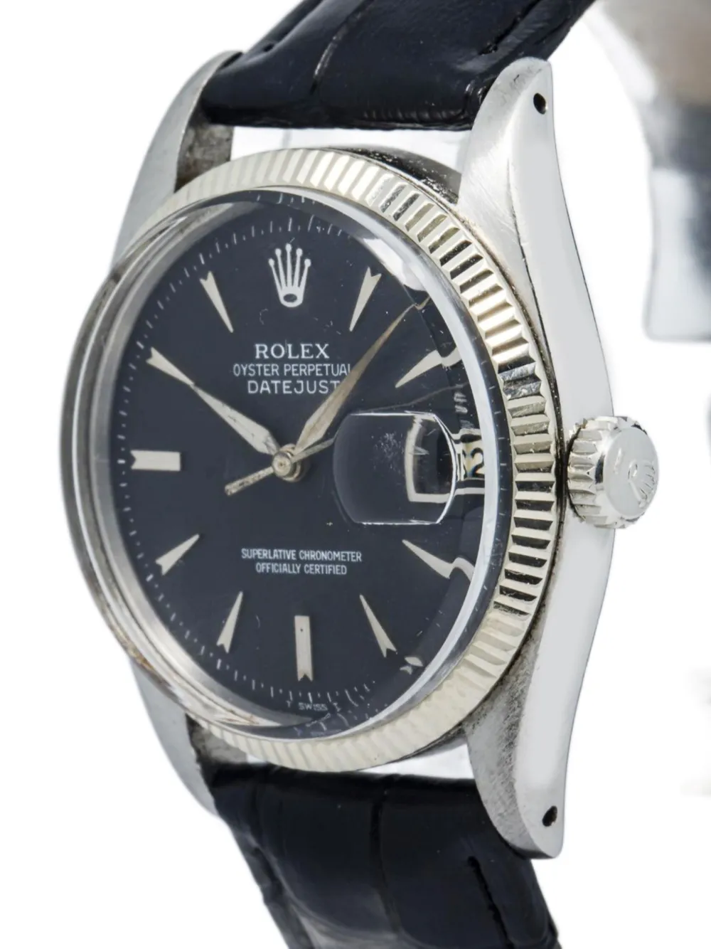 ROLEX Pre-owned Datejust 36mm In Black