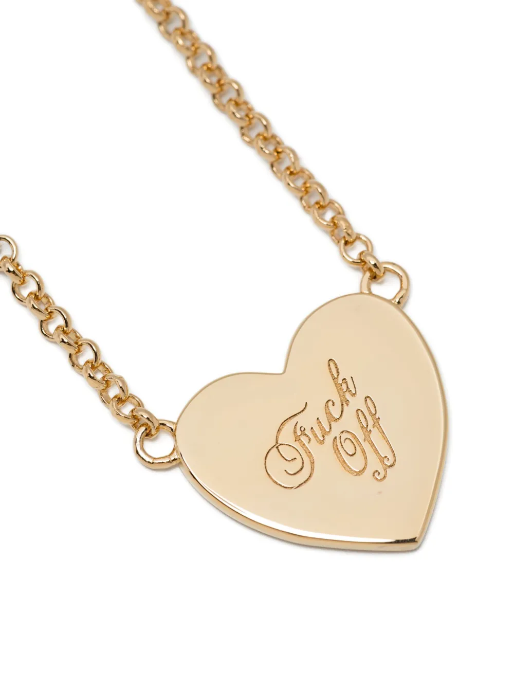 Stolen Girlfriends Club Halsketting met warm hart - Goud